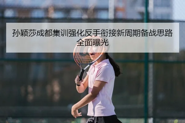 孙颖莎成都集训强化反手衔接新周期备战思路全面曝光